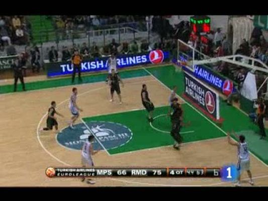 Telediario 1 - Mirotic lidera la remontada del Madrid