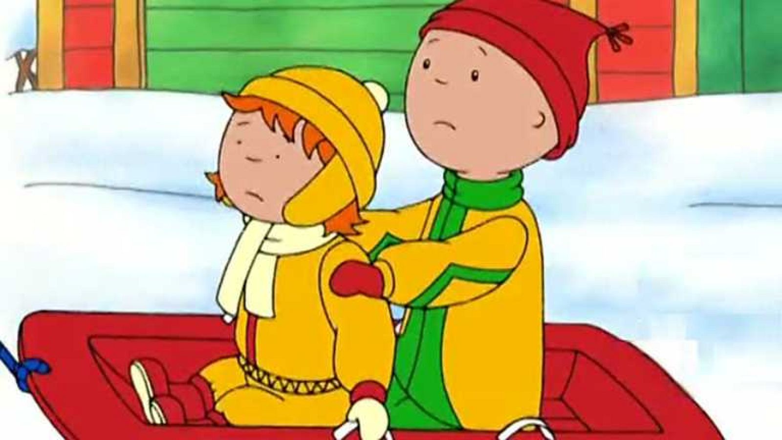 El día en la nieve de caillou - Caillou | Ver