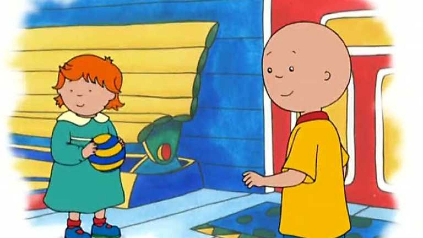 Juegos en el parque - Caillou | Ver