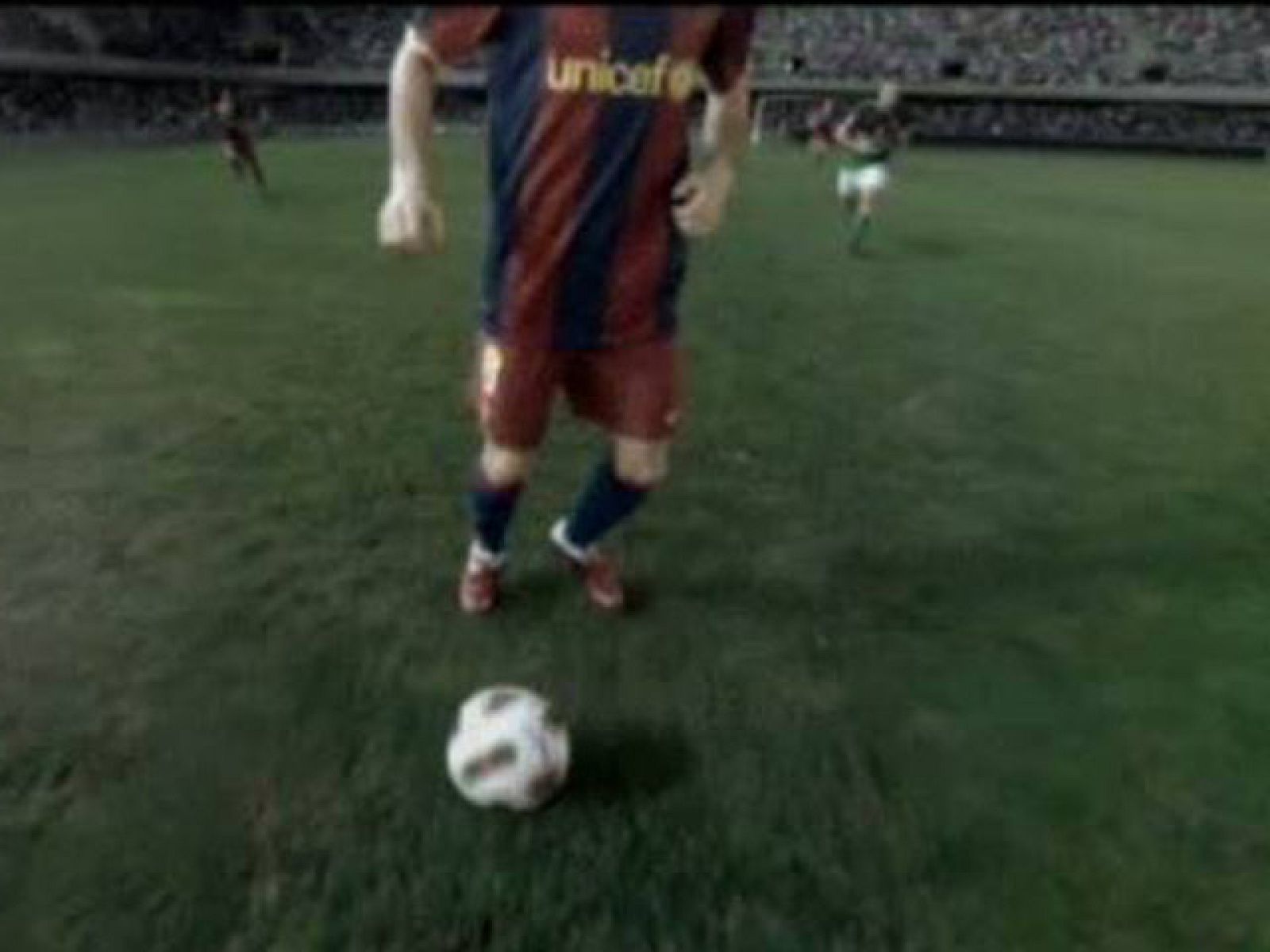 Un anuncio publicitario ha grabado el juego de Iniesta desde todos sus ángulos.