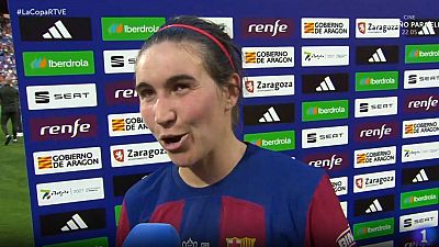 Mariona Caldentey: "Tres de cuatro, nos queda una"